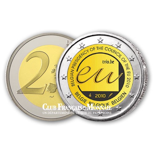 2 Euro Présidence du Conseil Européen - Belgique 2010