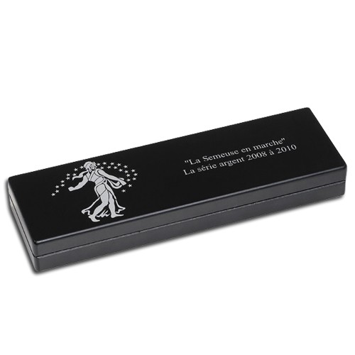Coffret vide pour les 5 "Semeuse" en Argent Coffret vide pour les 5 "Semeuse" en Argent