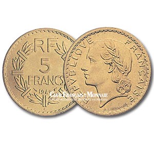 5 Francs Lavrillier – France 1940