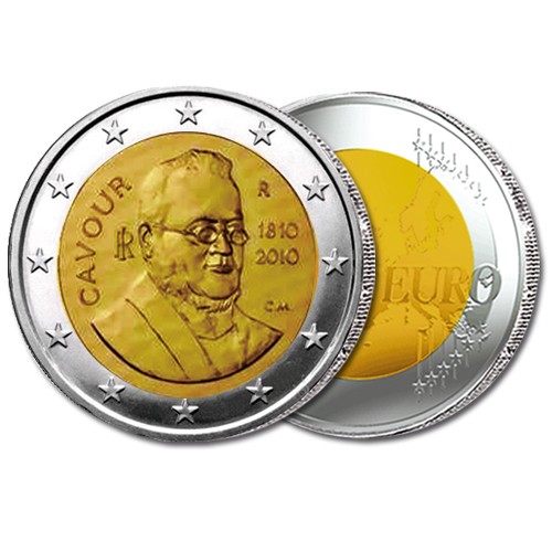 2€ Comte de Cavour - Italie 2010