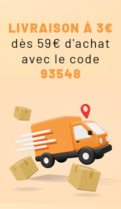 Livraison 3€ Offre rentrée