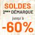   2ème Démarque des SOLDES ? Nos offres jusqu'à -60%   