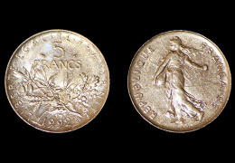Comment reconnaître qu'une pièce de 5 francs est en argent ?