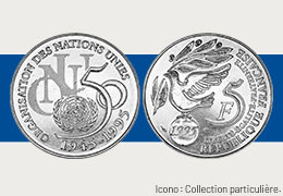 L’énigmatique 5 francs ONU de 1995