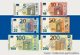 Les nouveaux billets euros