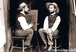 Le peintre, la chanteuse et le Moulin Rouge